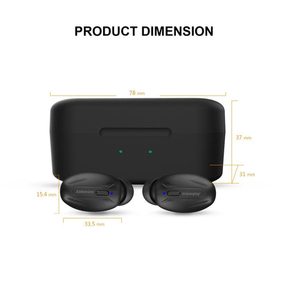Beeing - Wireless Earbuds with QI-Enabled Wireless charging case