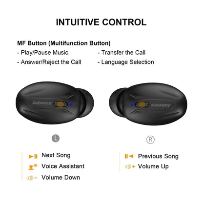 Beeing - Wireless Earbuds with QI-Enabled Wireless charging case