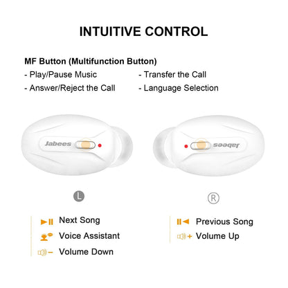 Beeing - Wireless Earbuds with QI-Enabled Wireless charging case